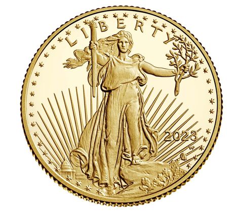 2023-W American Eagle 1/4 oz. Gold Proof Coin - PR69DCAM