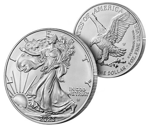 2023-W American Eagle One Ounce Silver - PCGS SP70
