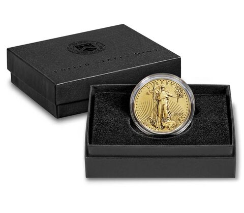2023-W $50 American Eagle 2023 One Ounce Burnished- SP70 - First Strike