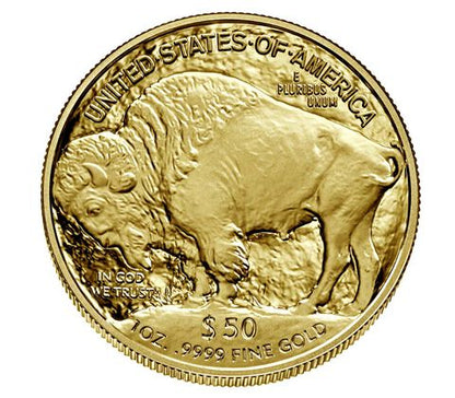 2023-W $50 American Buffalo 2023 1 oz. Gold Proof Coin - PR70DCAM - First Strike