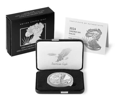 2024-W Silver Eagle Coin $1 - PCGS PR70DCAM