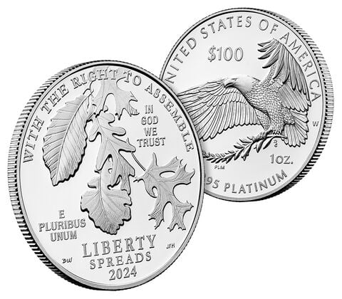2024-W Platinum Proof Coin - First Strike - PR69DCAM PCGS