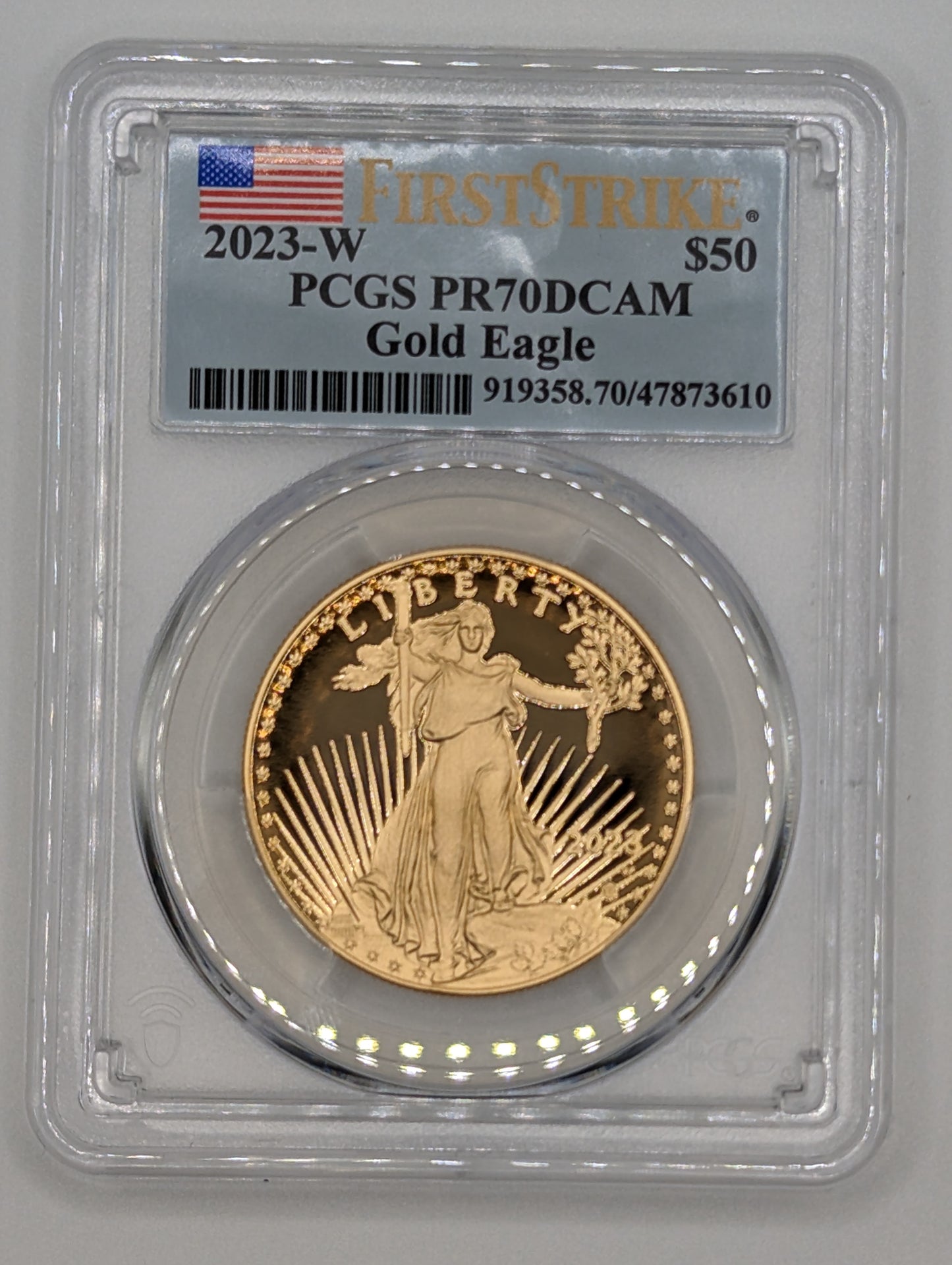 2023 W Gold American Eagle Four Coin Set - PR70DCAM - First Strike