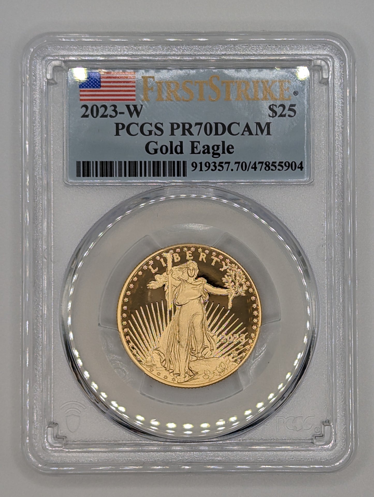 2023 W Gold American Eagle Four Coin Set - PR70DCAM - First Strike