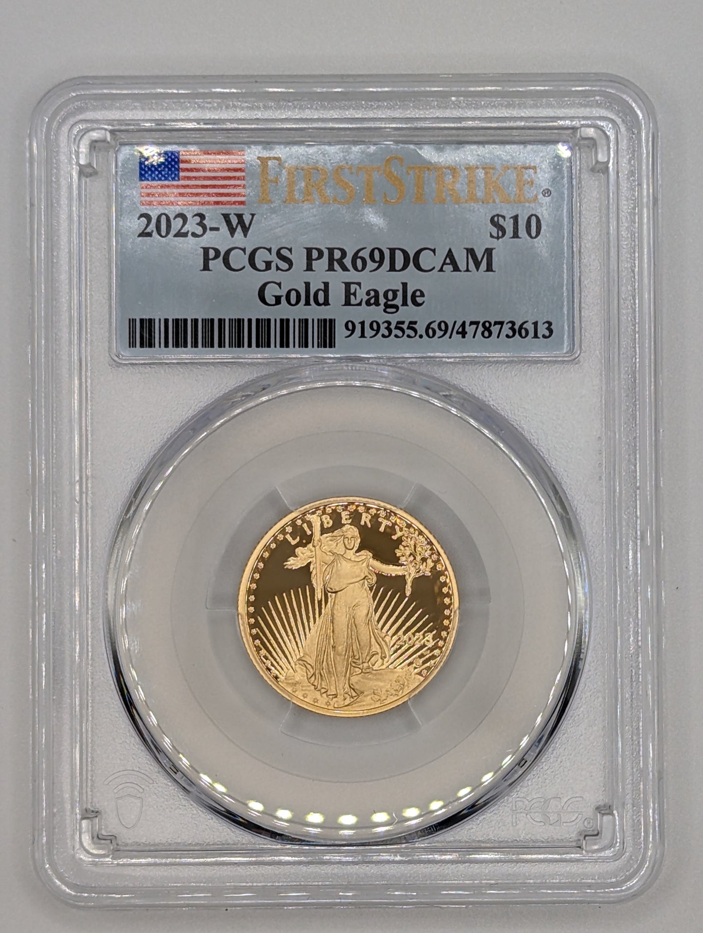 2023-W American Eagle 1/4 oz. Gold Proof Coin - PR69DCAM