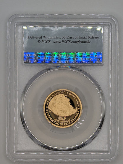 2023-W American Eagle 1/4 oz. Gold Proof Coin - PR69DCAM