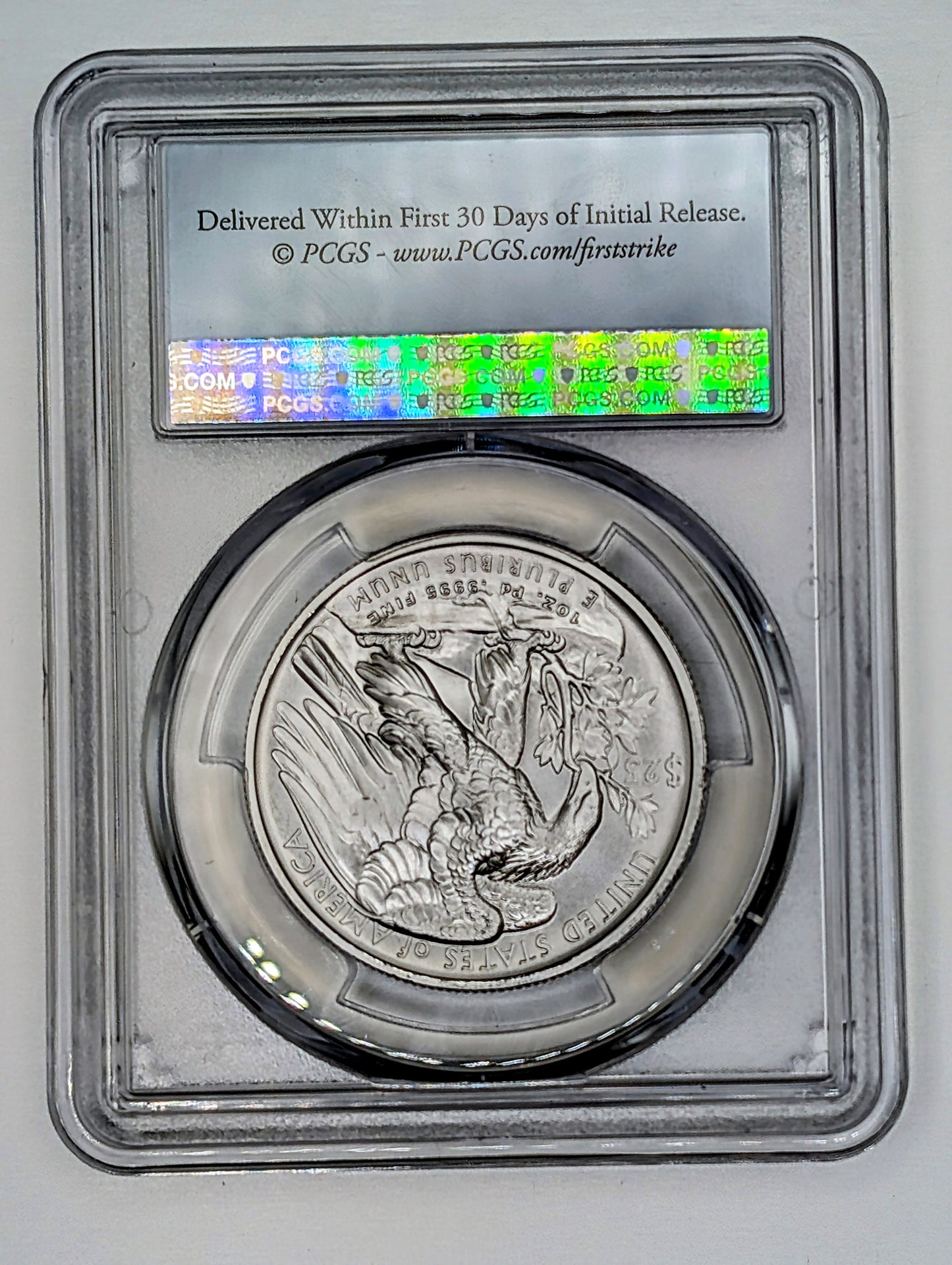 2023-W 1 oz Palladium First Strike DCAM SP70