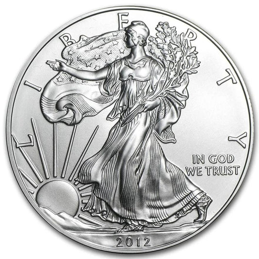 2012 American Eagle Silver Coin 1 oz - Collectible Medallion (BU)