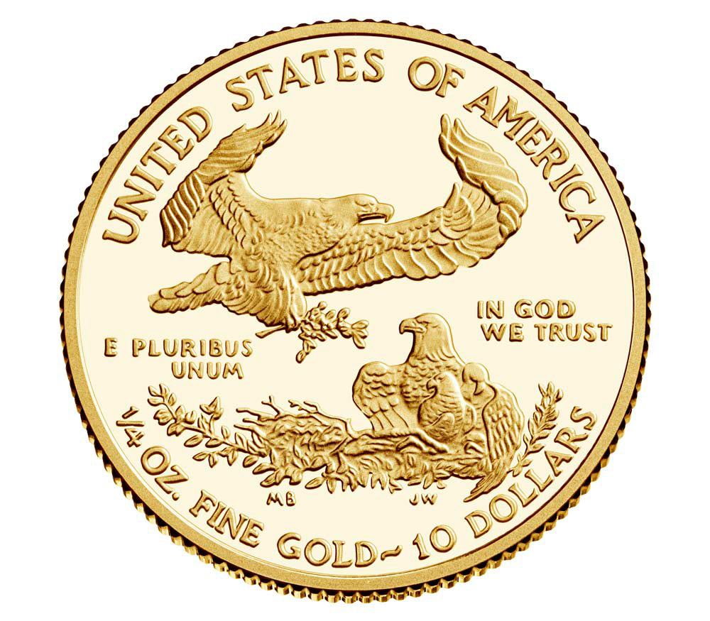 2021-W American Eagle 1/4 oz. Gold Coin - PR70 PCGS