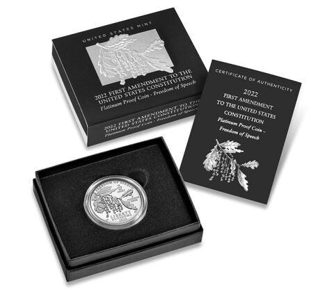 2022-W Platinum Proof Coin - First Strike - PR70DCAM PCGS