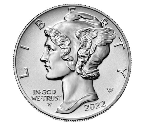 2022-W 1 oz Palladium First Strike Coin, Reverse Proof - PR70DCAM