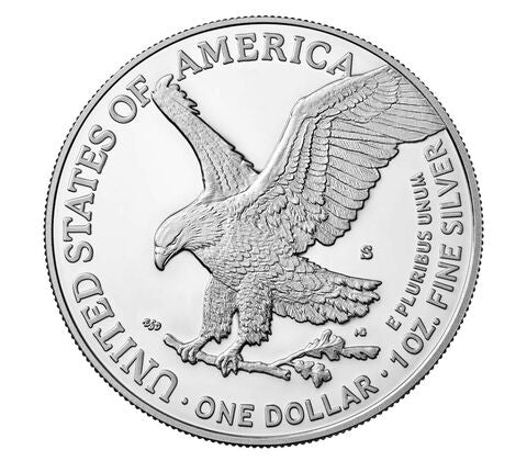 American Eagle 2022 1 oz. Silver Bullion Coin (San Francisco Mint)