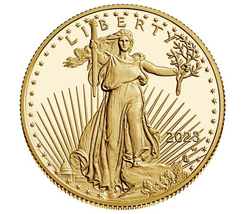 2023-W American Eagle 2023 0.5 oz. Gold Proof Coin - PR70DCAM