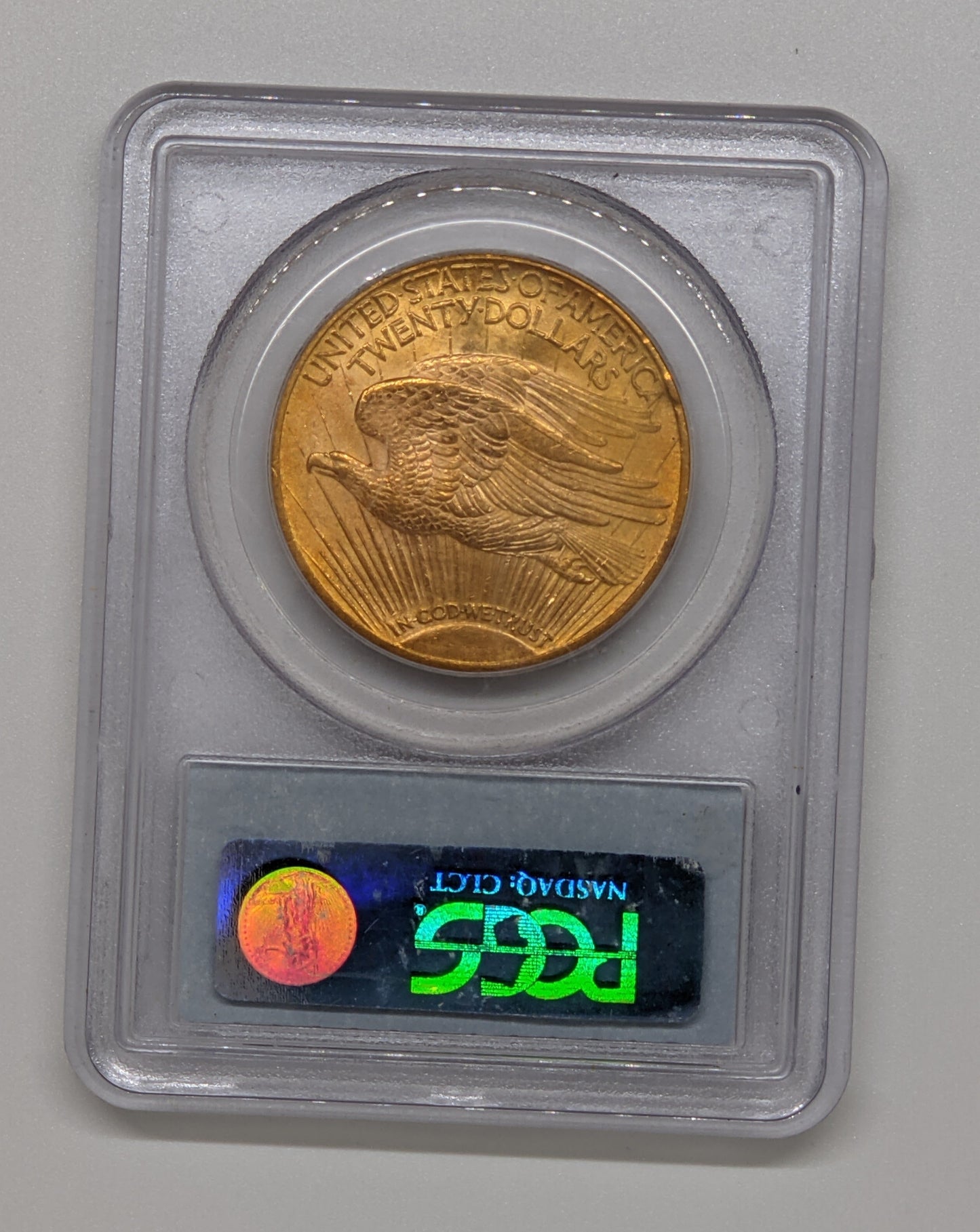 1924 St. Gaudens $20 Collectible Gold Coin - PCGS MS62