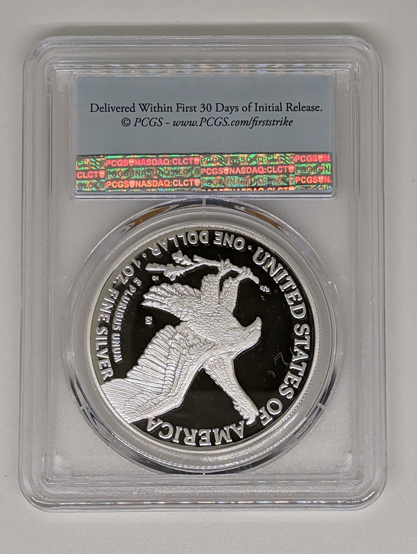 2022-S $1 American Eagle 1 oz. Silver Proof Coin - PR69 - First Strike