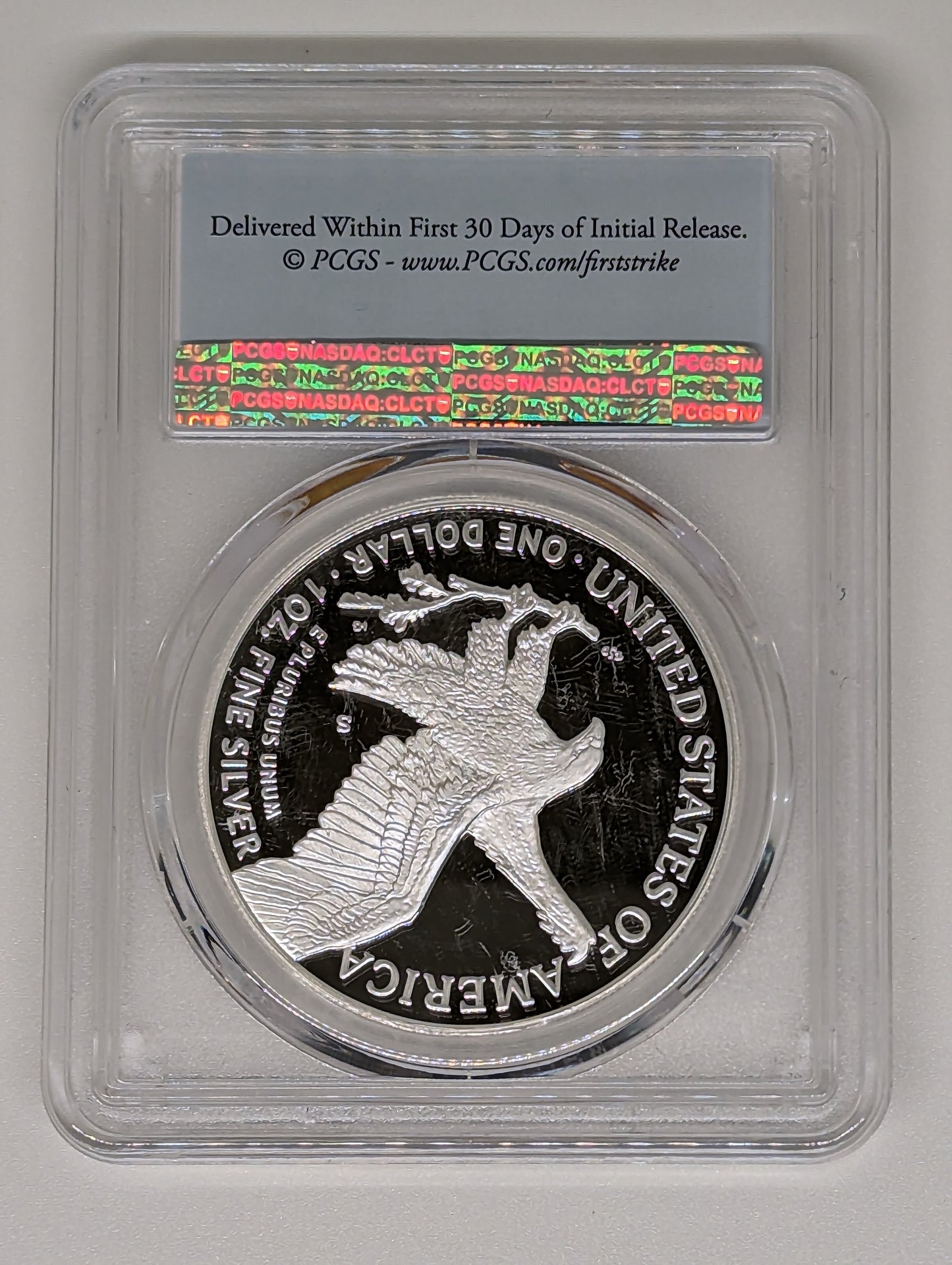 2021-S $1 Type 2 American Eagle Silver Proof Coin PR68DCAM - First Strike