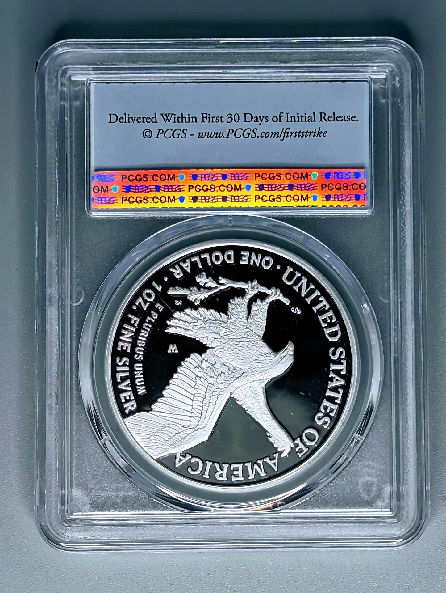2022-S $1 American Eagle 1 oz. Silver Proof Coin - PR70 - First Strike