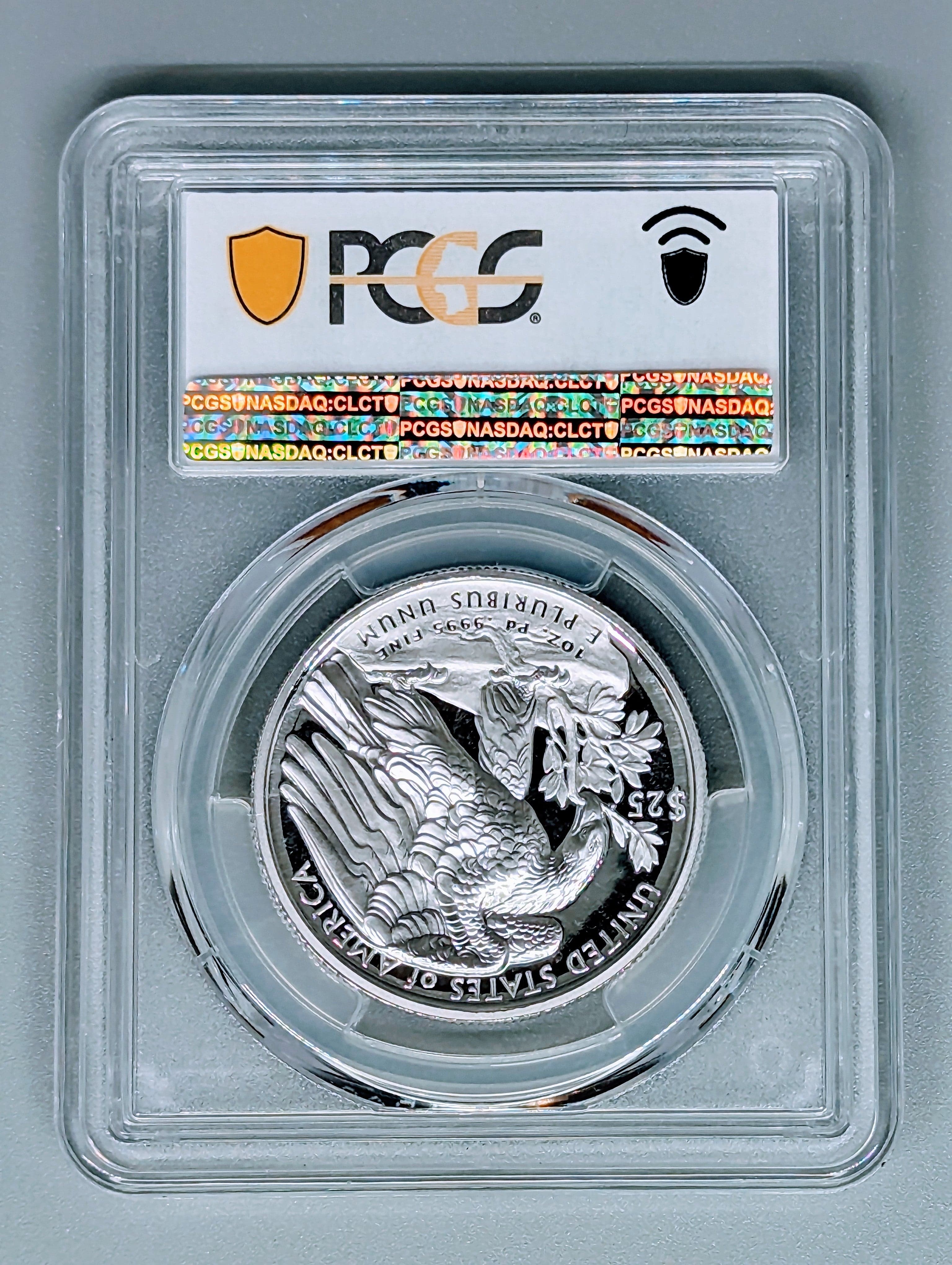 2021-W 1 Oz Palladium First Strike DCAM PR70 — view 5