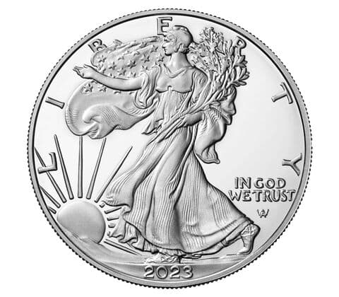 2023-W $1 American Eagle 1 oz. Silver Proof Coin - PCGS PR69DCAM - First Strike