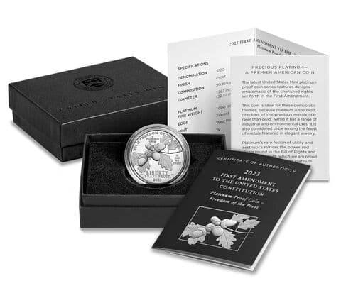 2023-W Platinum Proof Coin - First Strike - PR70DCAM PCGS — view 6