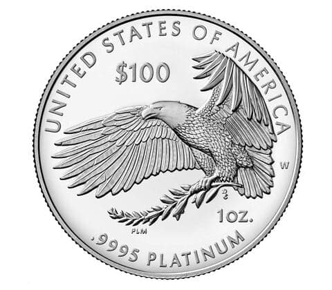 2023-W Platinum Proof Coin - First Strike - PR69DCAM PCGS — view 2