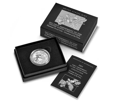 2023-W Platinum Proof Coin - First Strike - PR69DCAM PCGS — view 7