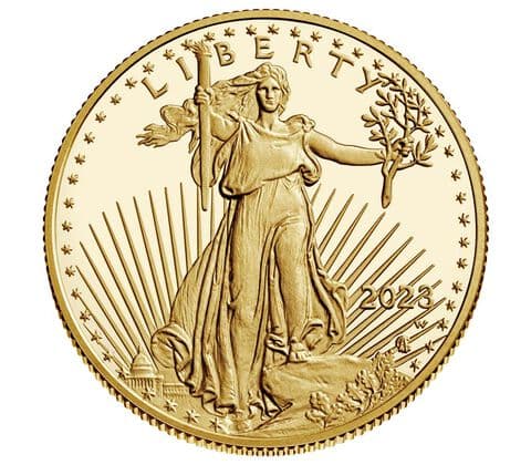 2023-W American Eagle 2023 0.5 oz. Gold Proof Coin - PR70DCAM