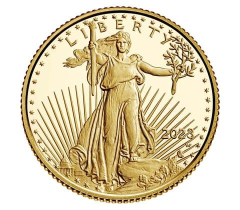 2023-W American Eagle Gold Proof 1/10 oz. Coin - PR69DCAM