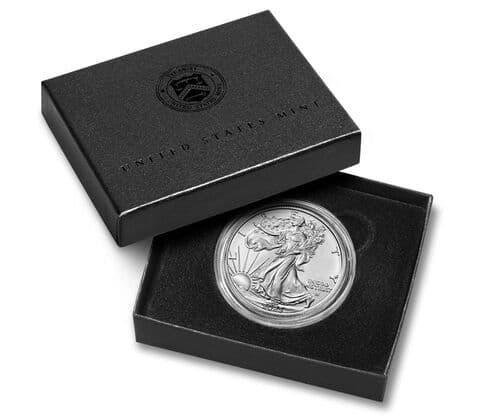 2023-W American Eagle One Ounce Silver - PCGS SP70 — view 6