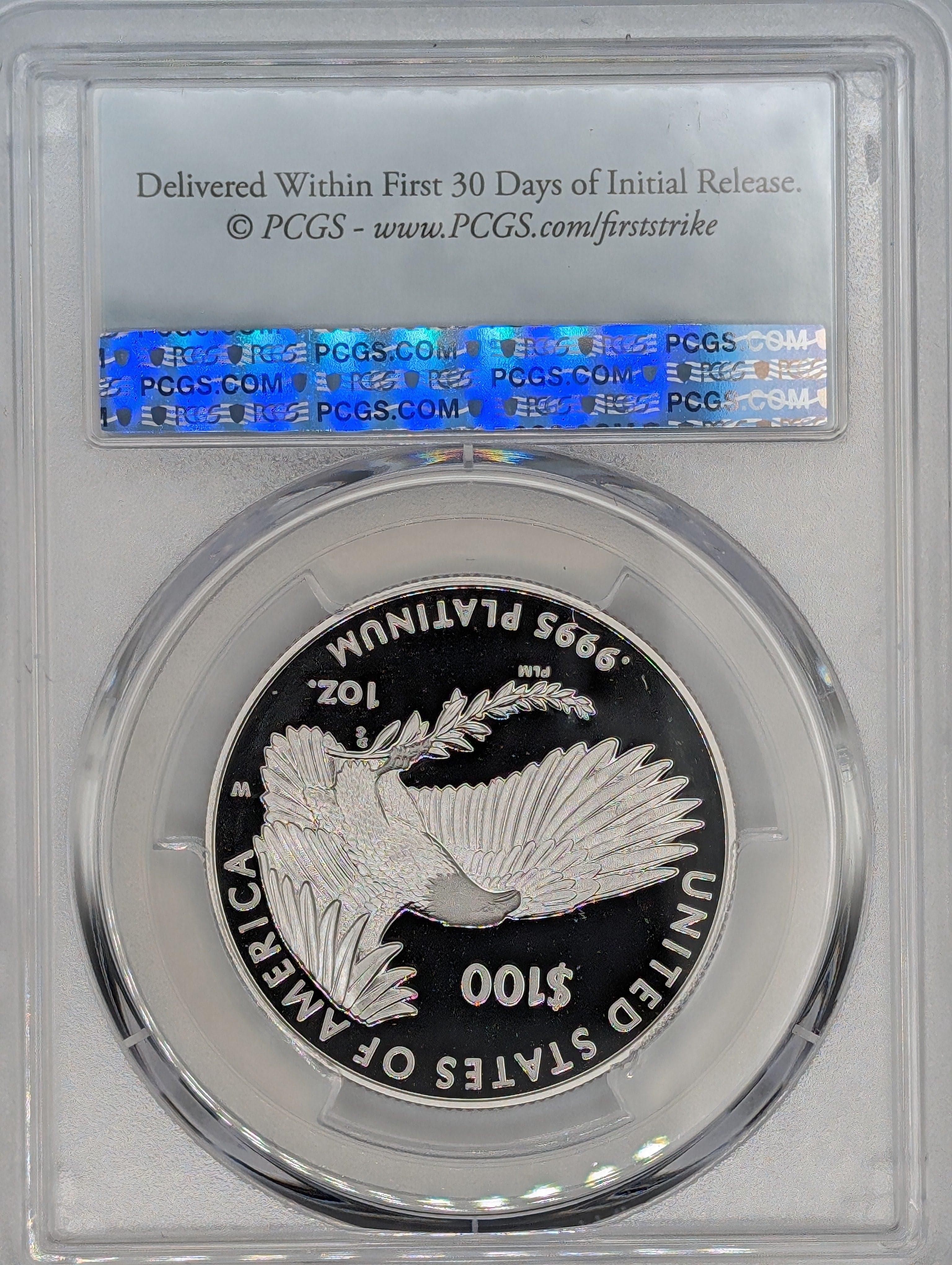 2024-W Platinum Proof Coin - First Strike - PR70DCAM PCGS — view 5