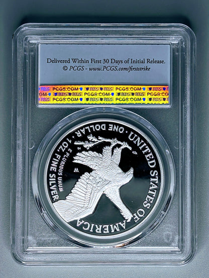 2022-W Silver Eagle Coin $1 - PCGS PR70DCAM